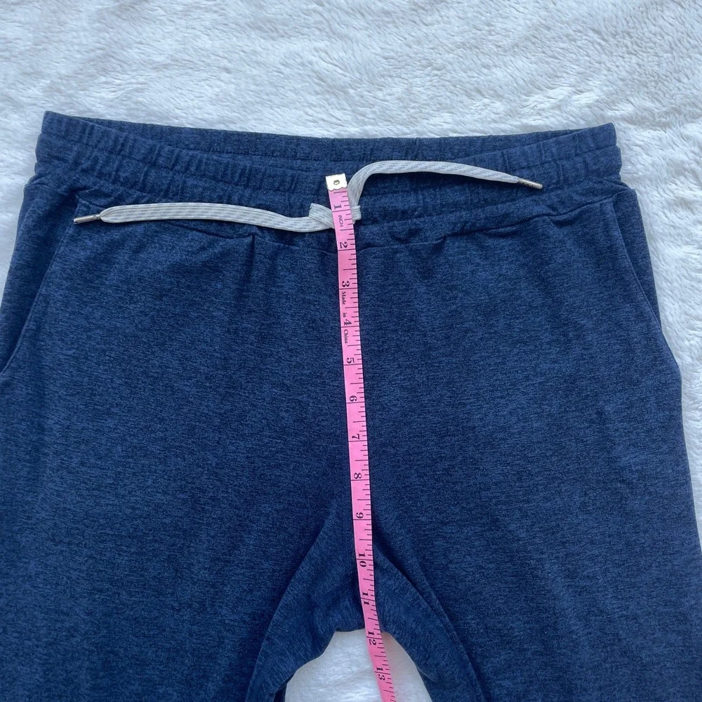Vuori Mens Performance Jogger Navy Heather DreamKnit Sweatpants‎ Small VW303